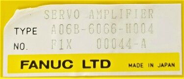 FANUC A06B-6066-H004 | In Stock Ships Overnight